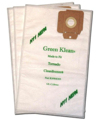 GK-ClBreez H11 NSS® Pacer Models 112UE-115UE, 14 UE & 18UE Uprights H-11 HEPA Replacement Vacuum bags (OEM# 7190471) 10/10 Packs: